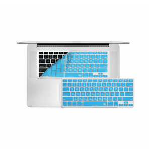 12" MacBook KeyBoard Cover - Blue - Tangled - 1