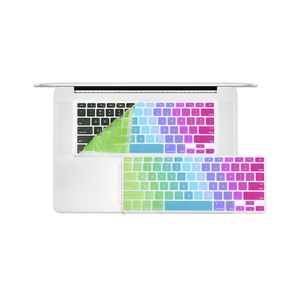 12" MacBook KeyBoard Cover - Rainbow - Tangled
