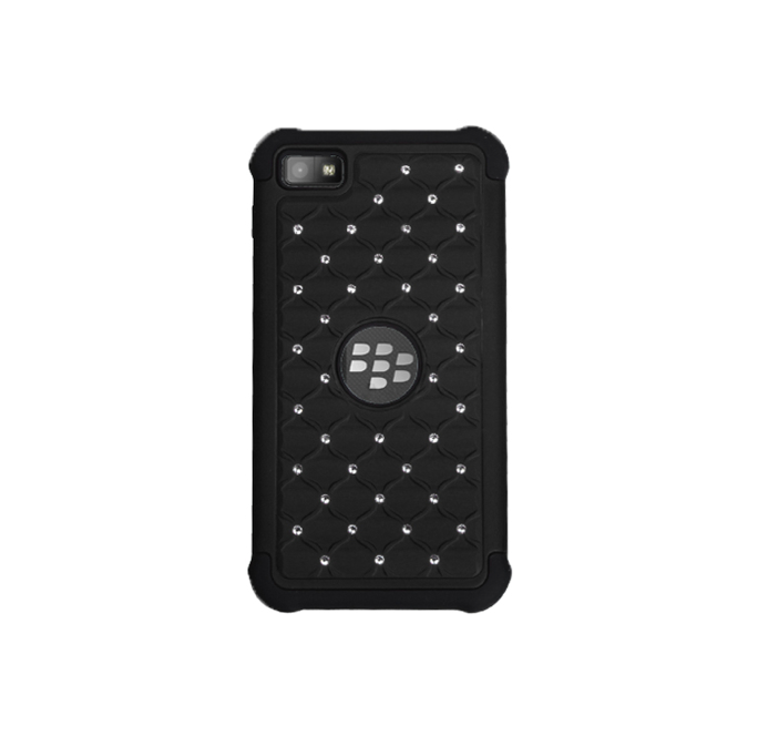 Blackberry Z10 Jewel Case in Black – Tangled - Main Image