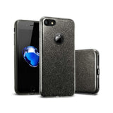 iPhone X/XS Glitter Case - Black