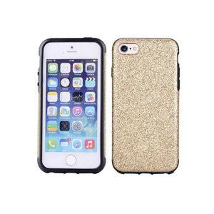 iPhone 7 Glitter Case - Gold - Tangled - 1