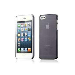 iPhone 5/5S Clear Frosted Case in Black - Tangled