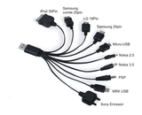 10 in 1 USB Cable - Tangled - 3
