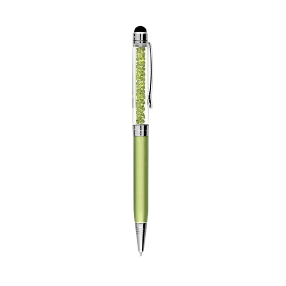 Crystal Stylus Pen - Green - Tangled