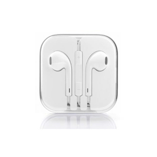 Earphones with Mic and Volume Control White – Tangled