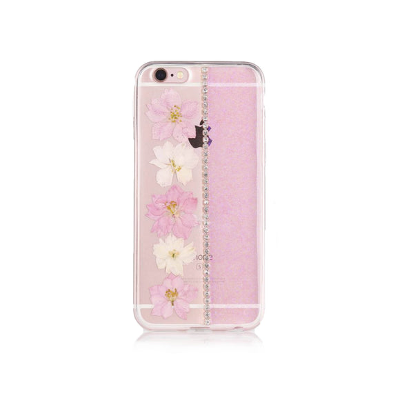 iPhone 6/6S Flower Case - Pink - Tangled