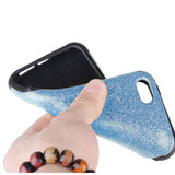 iPhone 7 Glitter Case - Blue - Tangled - 2