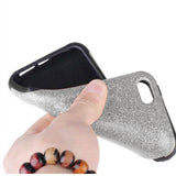 iPhone 7 Glitter Case - Silver - Tangled - 2