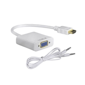 HDMI to VGA Adapter with Audio - Tangled - 1