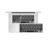 12" MacBook KeyBoard Cover - Black - Tangled - 1