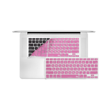 12" MacBook KeyBoard Cover - Pink - Tangled - 1