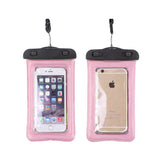 iPhone Plus Waterproof Pouch - Pink