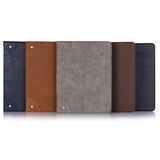 iPad 7 Leather Case - Dark Brown