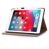 iPad 8 Leather Case - Light Brown