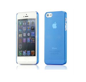 iPhone 4/4S Clear Frosted Case in Light Blue - Tangled - 1