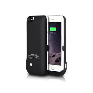 iPhone 6/6S Battery Case 6000mAh - Black - Tangled