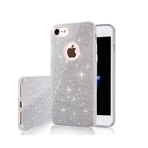 iPhone X/XS Glitter Case - Silver