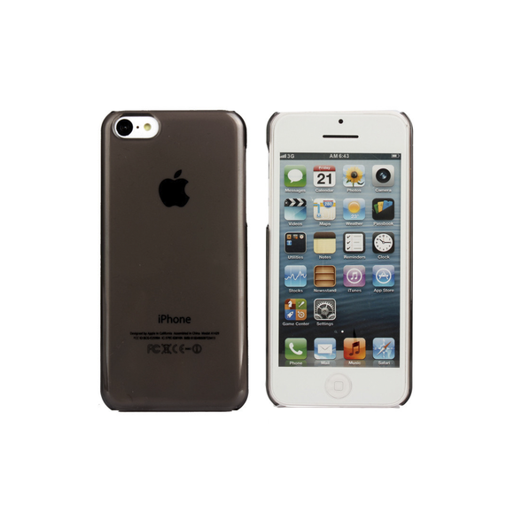iPhone 5/5S Clear Case in Black - Tangled