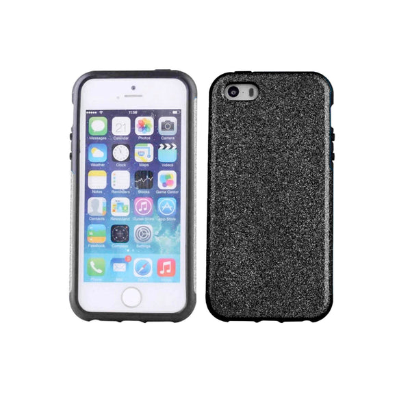 iPhone 6/6S Glitter Case - Black
