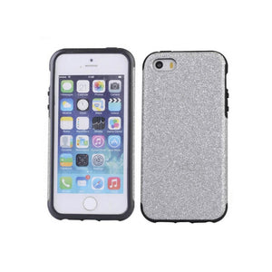 iPhone 7 Glitter Case - Silver - Tangled - 1