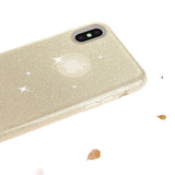 iPhone X/XS Glitter Case - Gold