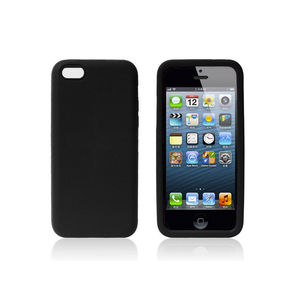 iPhone 5/5S Rubber Case in Black - Tangled