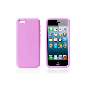 iPhone 5/5S Rubber Case in Pink - Tangled