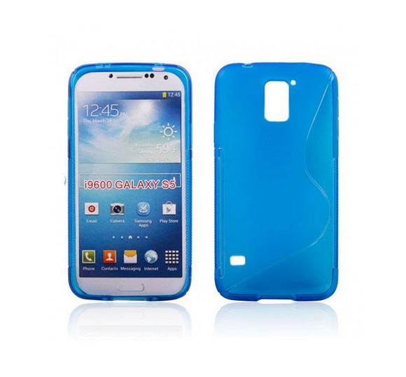 Samsung S5 S-Line Case in Blue - Tangled - 1